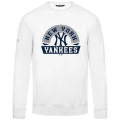 New York Yankees Levelwear Zane Banner Arch Sweatshirt - White
