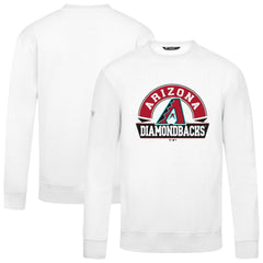 Arizona Diamondbacks Levelwear Zane Banner Arch Sweatshirt - White