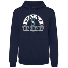Seattle Mariners Levelwear Podium Banner Arch Hoodie - Navy