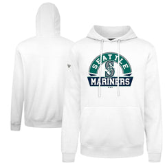 Seattle Mariners Levelwear Podium Banner Arch Hoodie - White