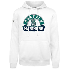 Seattle Mariners Levelwear Podium Banner Arch Hoodie - White