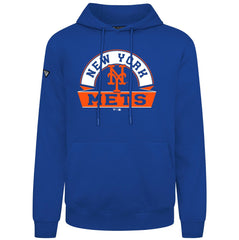 New York Mets Levelwear Podium Banner Arch Hoodie - Royal