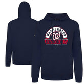Washington Nationals Levelwear Podium Banner Arch Hoodie - Navy