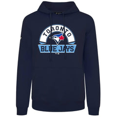 Toronto Blue Jays Levelwear Podium Banner Arch Hoodie - Navy