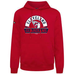 Cleveland Guardians Levelwear Podium Banner Arch Hoodie - Red