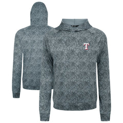 Texas Rangers Levelwear Albatross Raglan Hoodie - Gray
