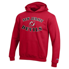New Jersey Devils Champion Youth Fleece Powerblend Hoodie