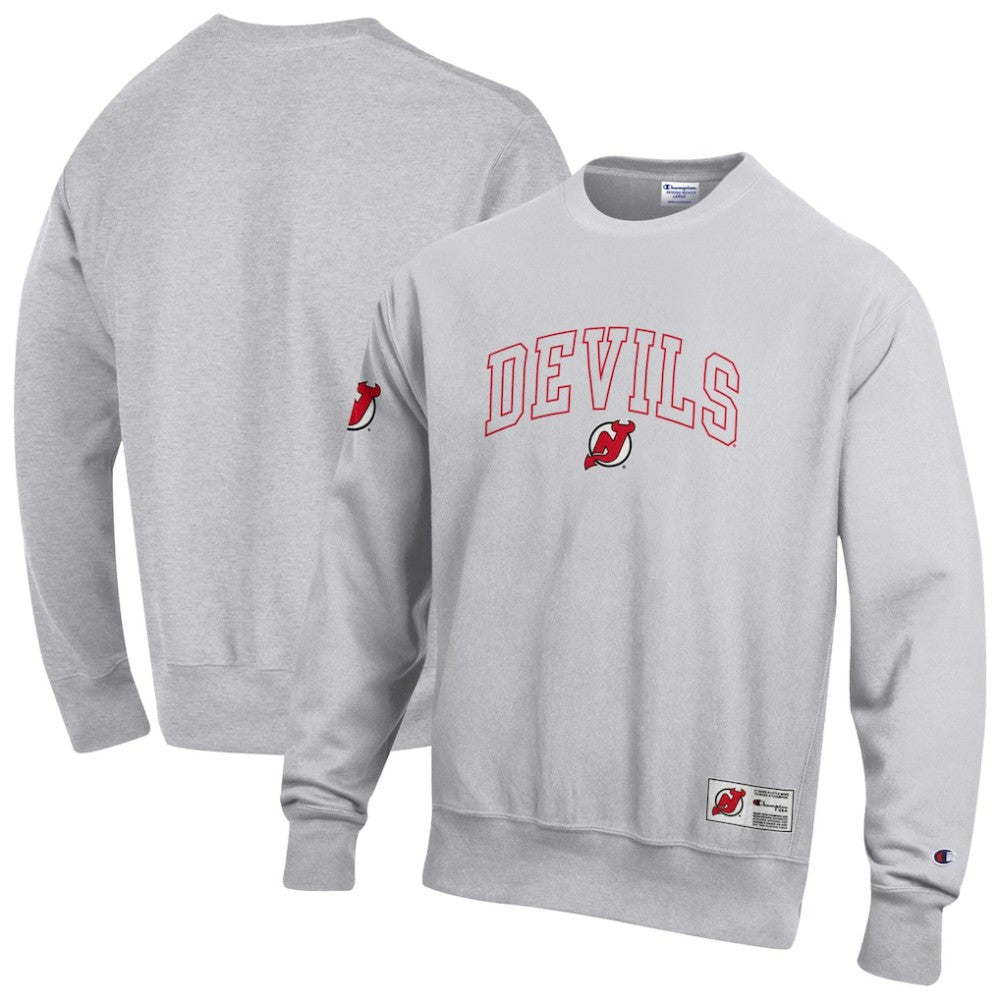 New Jersey Devils Champion Reverse Weave Fleece Sweatshirt