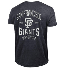 San Francisco Giants Champion Vintage 3-Hit Tri-Blend T-Shirt - Black