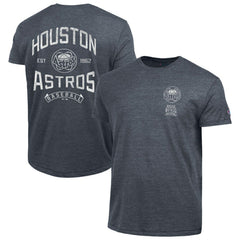 Houston Astros Champion Vintage 3-Hit Tri-Blend T-Shirt - Navy