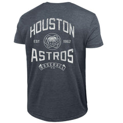 Houston Astros Champion Vintage 3-Hit Tri-Blend T-Shirt - Navy