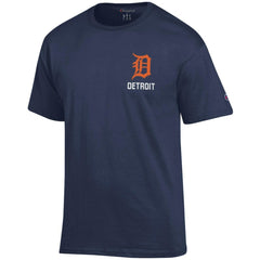 Detroit Tigers Champion Jersey T-Shirt - Navy