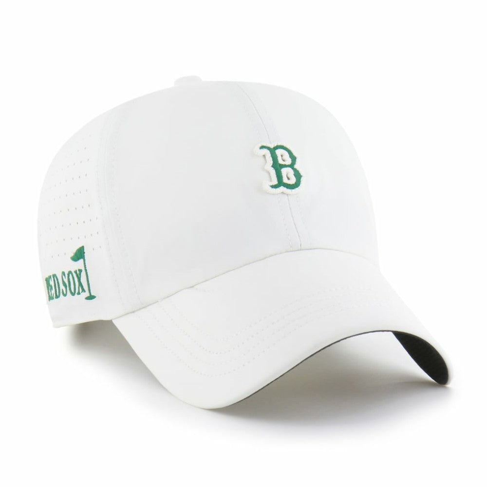 Boston Red Sox Elevated Greens Clean Up Adjustable Hat - White | 47 brand