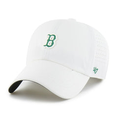 Boston Red Sox Elevated Greens Clean Up Adjustable Hat - White | 47 brand