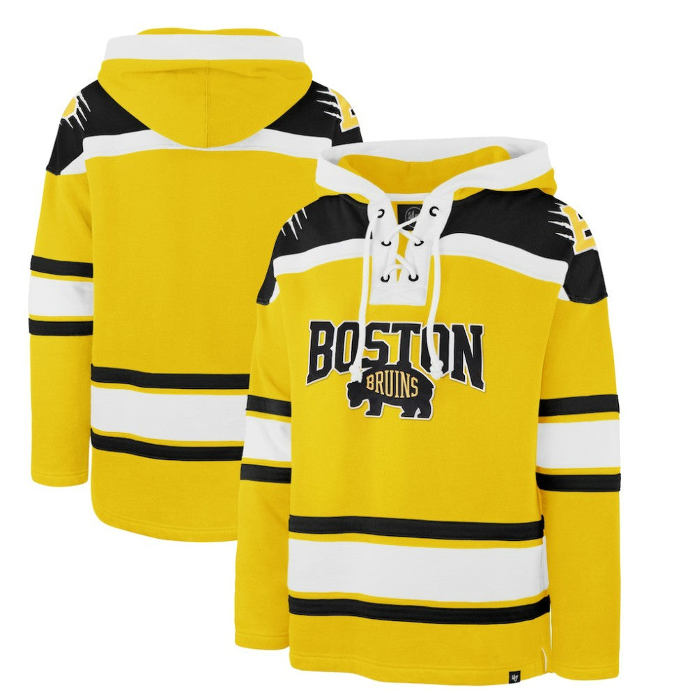 Boston Bruins '47 2026 NHL Stadium Series Superior Lacer Hoodie