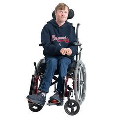 Atlanta Braves G-III Sports by Carl Banks Adaptive Lockup Fleece Hoodie - Navy