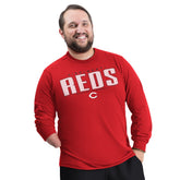 Cincinnati Reds G-III Sports by Carl Banks Adaptive Long Sleeve T-Shirt - Red