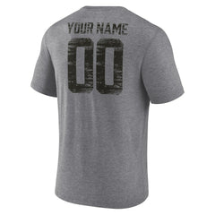 NFL Arizona Cardinals Heritage Custom Name & Number Tri-Blend T-Shirt