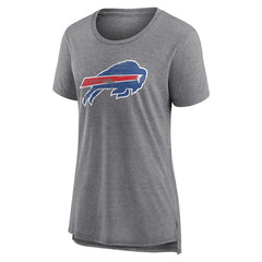 NFL Buffalo Bills Women's Heritage Custom Name & Number Tri-Blend T-Shirt