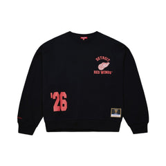 Detroit Red Wings Mitchell & Ness Women's Vintage Crewneck Sweatshirt