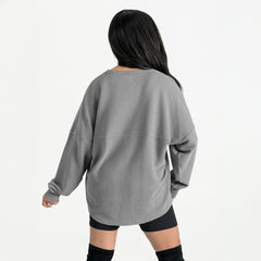 NFL Houston Texans Gameday Couture Women's Oversized Sweet Victory Corded Sweatshirt