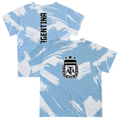 Argentina National Team Vive La Fete Youth Paint Brush T-Shirt / Soccer New