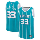 Liam McNeeley Charlotte Hornets Fast Break Replica Jersey - Teal - Icon Edition | Fanatics on sale