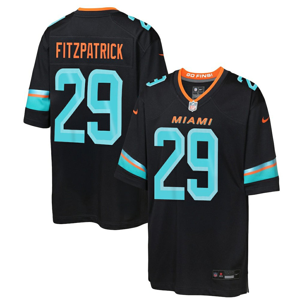 NFL Miami Dolphins Minkah Fitzpatrick Youth 2025 Rivalries Collection Game Jersey