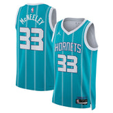 Liam McNeeley Charlotte Hornets Jordan Brand Unisex Swingman Jersey - Teal - Icon Edition discount