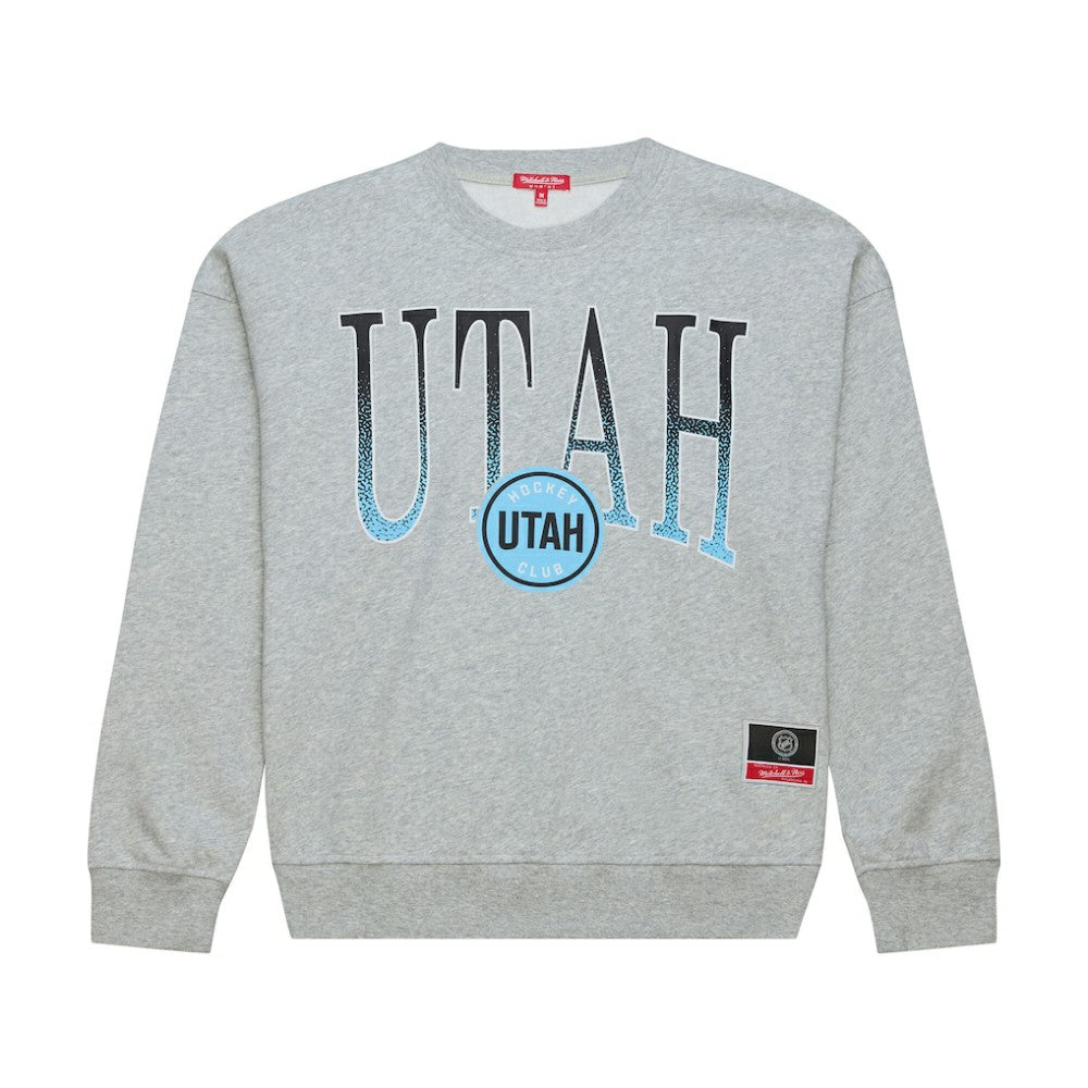Utah Mammoth Mitchell & Ness Women's Hockey Night Sweatshirt