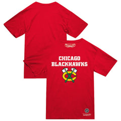 Chicago Blackhawks Mitchell & Ness Heritage T-Shirt