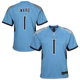 NFL Tennessee Titans Cameron Ward Youth Team Game Jersey