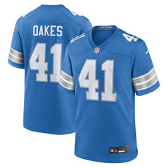 NFL Detroit Lions Gunnar Oakes Team Game Jersey