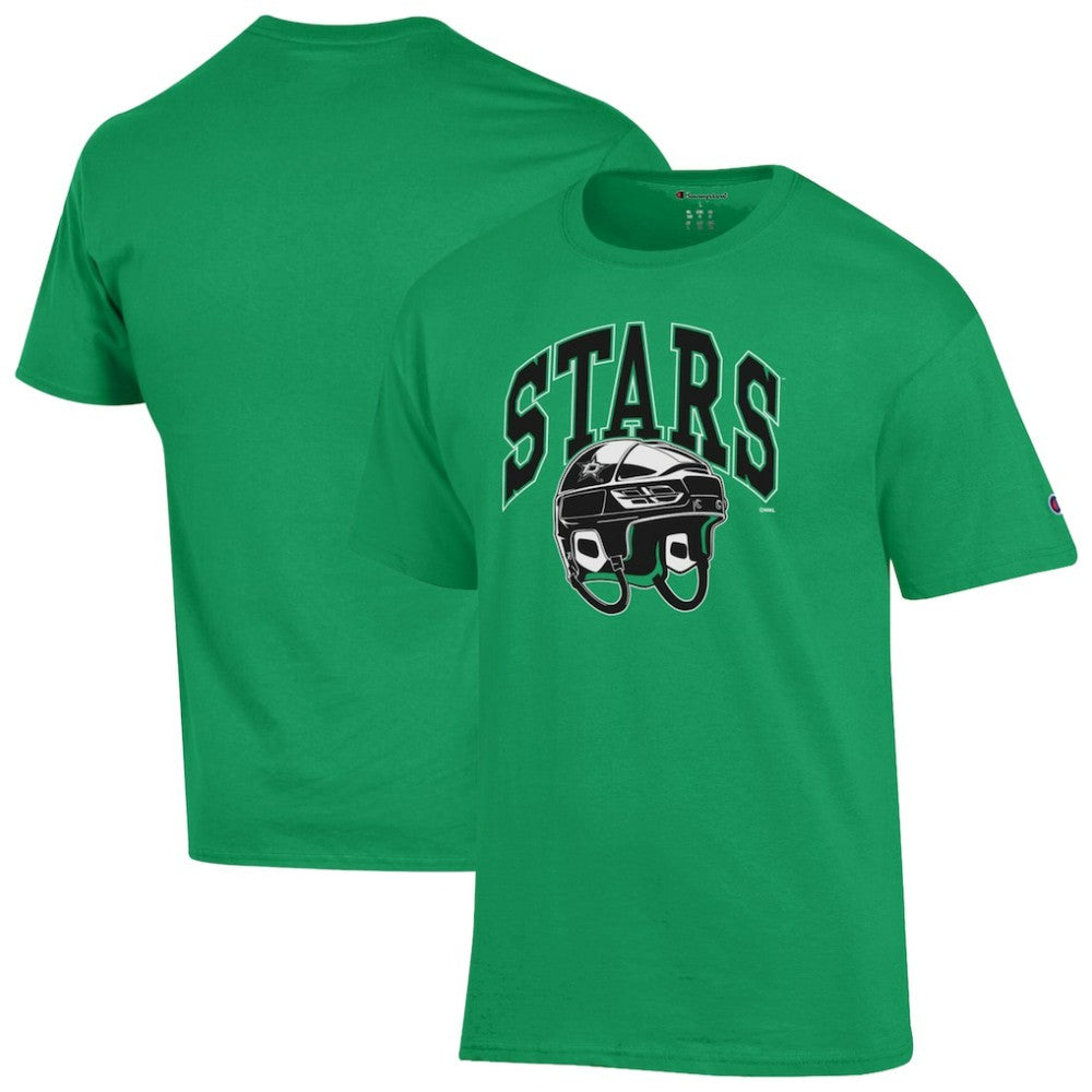 Dallas Stars Champion Helmet T-Shirt