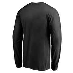 Milwaukee Brewers Team Logo Long Sleeve T-Shirt - Black