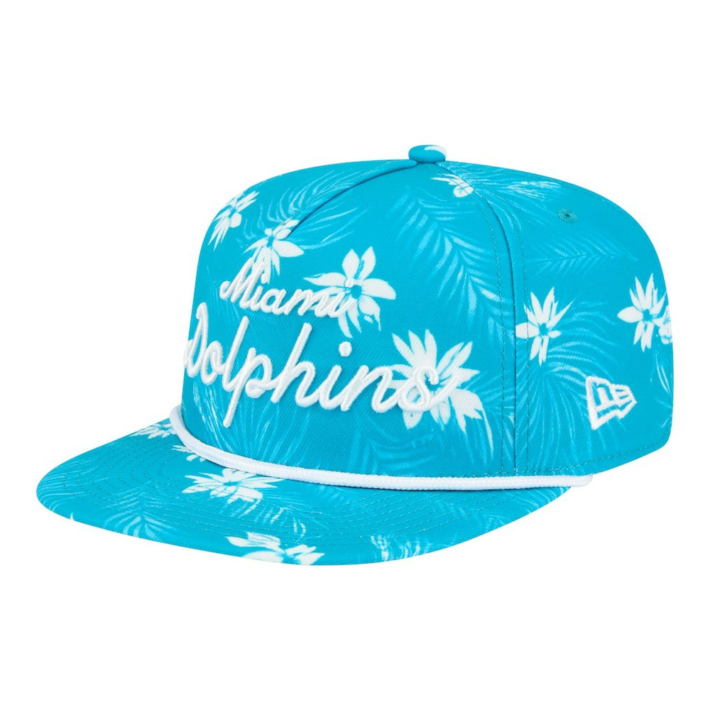 NFL Miami Dolphins Palm Print A-Frame 9FIFTY Snapback Hat