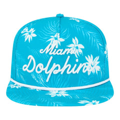 NFL Miami Dolphins Palm Print A-Frame 9FIFTY Snapback Hat