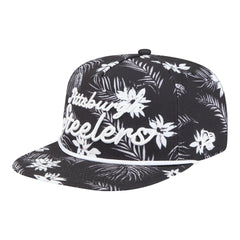NFL Pittsburgh Steelers Palm Print A-Frame 9FIFTY Snapback Hat