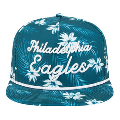 NFL Philadelphia Eagles Palm Print A-Frame 9FIFTY Snapback Hat