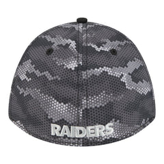 NFL Las Vegas Raiders Camo A-Frame 39THIRTY Flex Hat