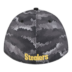 NFL Pittsburgh Steelers Camo A-Frame 39THIRTY Flex Hat