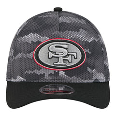 NFL San Francisco 49ers Camo A-Frame 39THIRTY Flex Hat