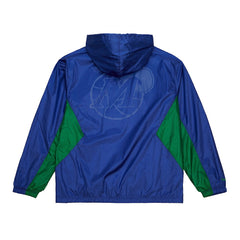 Dallas Mavericks Playmaker Full-Zip Hooded Windbreaker Jacket sale - Blue | Mitchell & Ness online
