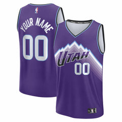 Utah Jazz Youth Fast Break Replica Custom Jersey - Icon Edition | Fanatics shop