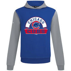 Chicago Cubs Levelwear Throwback Ultimate Banner Arch Hoodie - Royal