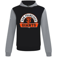 San Francisco Giants Levelwear Throwback Ultimate Banner Arch Hoodie - Black