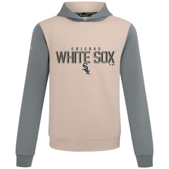 Chicago White Sox Levelwear Throwback Carve Ultimate Hoodie - Sand