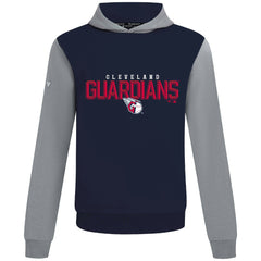 Cleveland Guardians Levelwear Throwback Carve Ultimate Hoodie - Navy