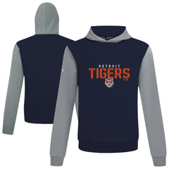 Detroit Tigers Levelwear Throwback Carve Ultimate Hoodie - Navy