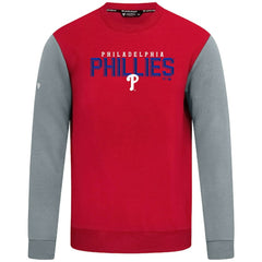 Philadelphia Phillies Levelwear Throwback Ultimate Carve Sweatshirt - Red